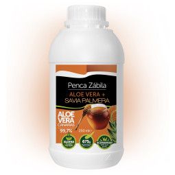 Kanarische Aloe Vera Saft + Palm Honig Penca Zabila 500ml 99.7 % 1 - Penca Zábila