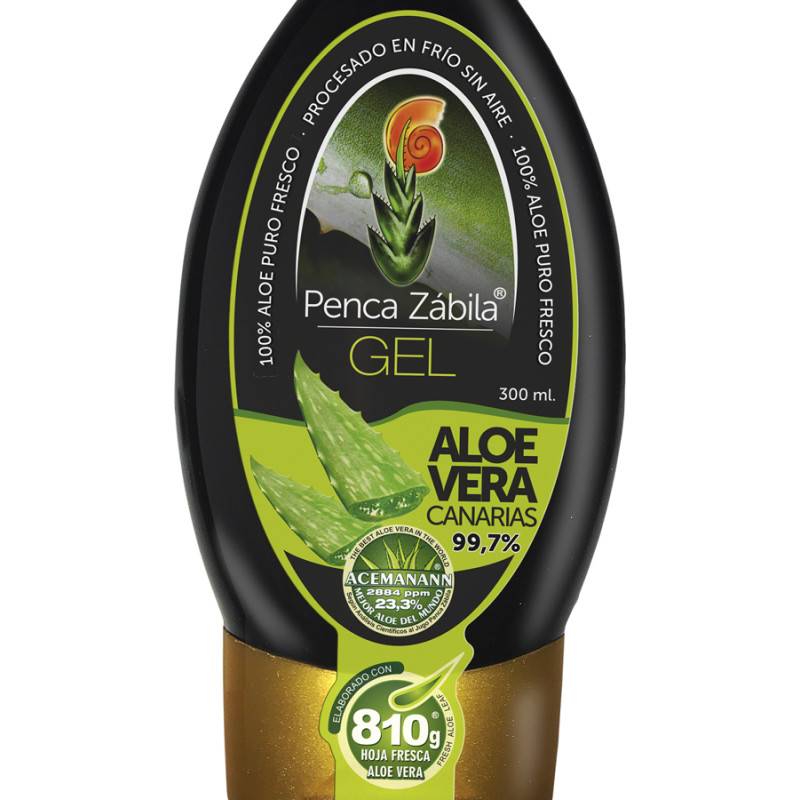 Gel Aloe Vera Penca Zabila Cultivo Ecológico
