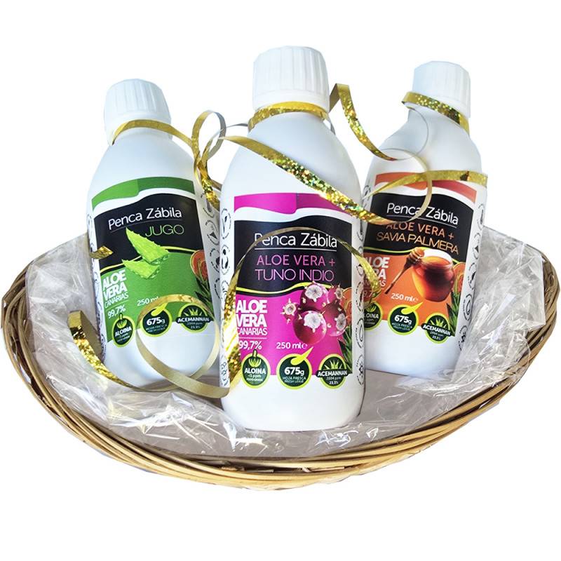 Canarias Aloe Vera Basket gift